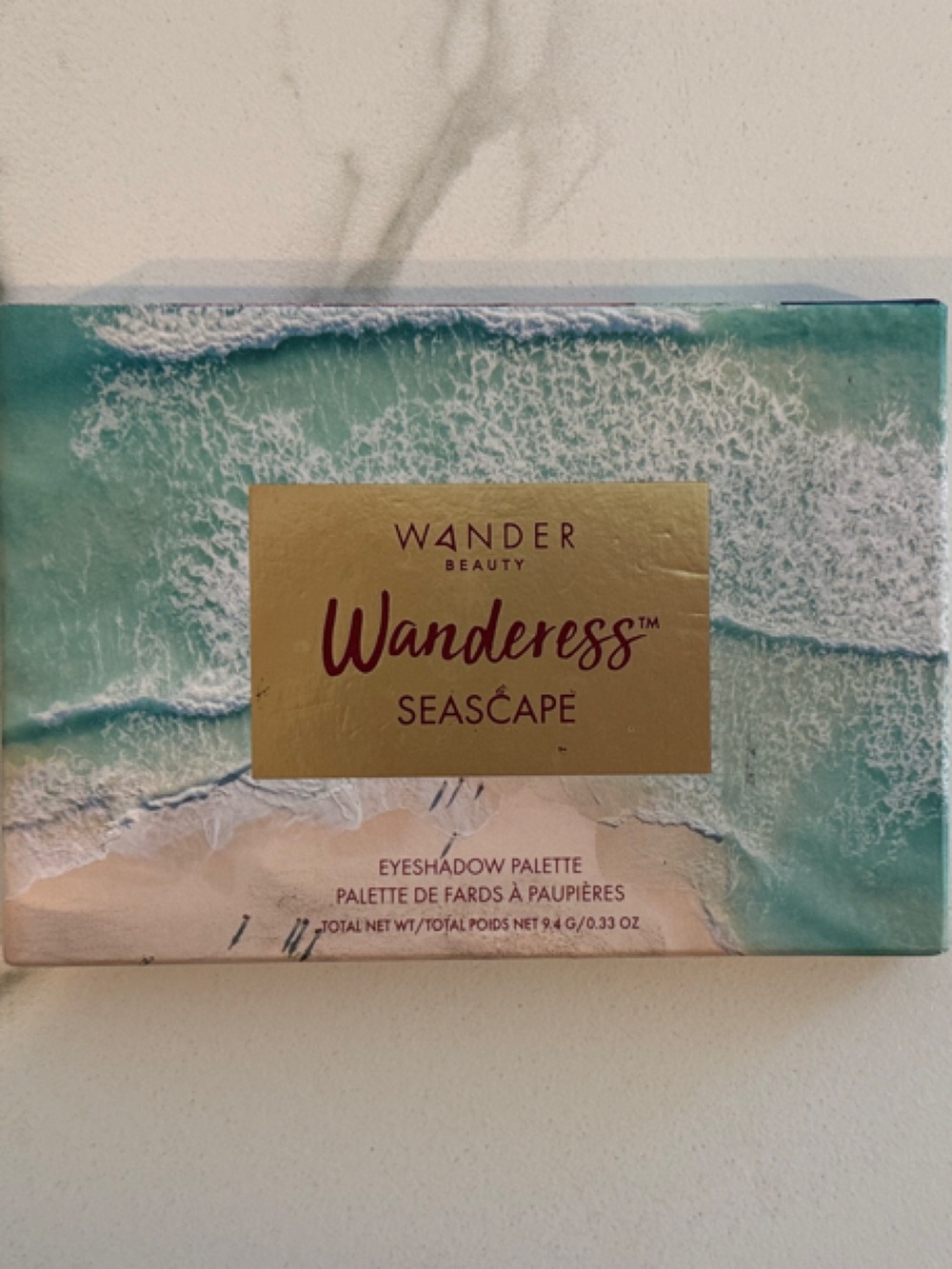 Wander Beauty Wanderess Seascape Pressed Powder Shimmer Palette Vegan 0.33 oz